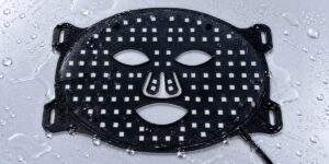 IP63 water-resistant LED mask wipe-clean surface for e-commerce quality